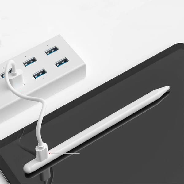 Kompatibel med iPad digital penn – vit White white