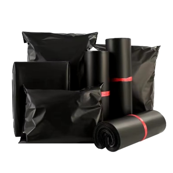 20 stk E-handelsposer brevposer postordrepose Svart 20 x 27cm Black