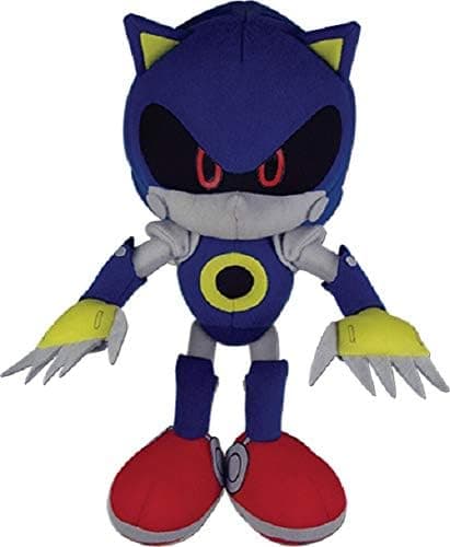 Sonic 28cm Metal Sonic Plyslegetøj