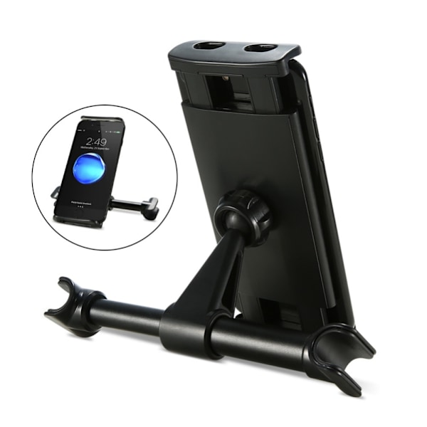 Effektiv Mobilholder for Baksete Svart