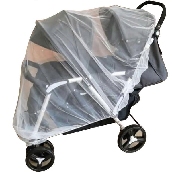 Mosquito Net Insect Net for Double Stroller Bug Net for Pram Strollers Summer Sun Protection Travel Gear B