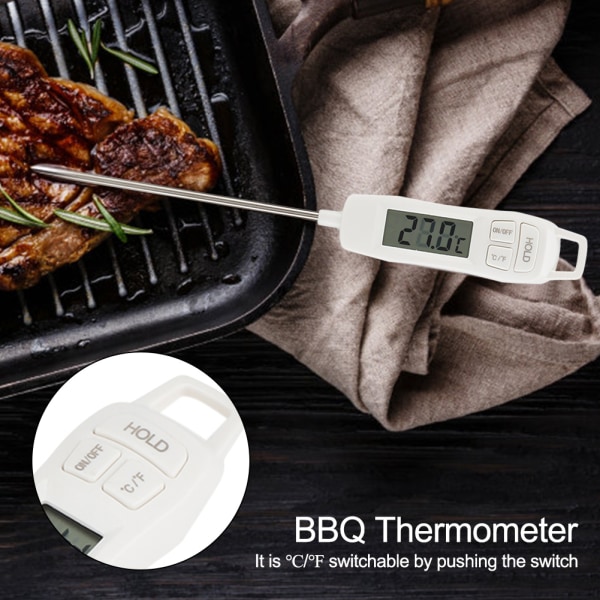 Digital Mat Vätsketermometer Kök Matlagning BBQ Grill Temp Tester