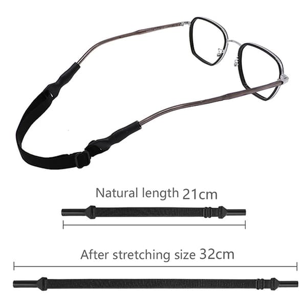 Brillerem Justerbar brillerem No Tail Eyewear Retainer 1pc