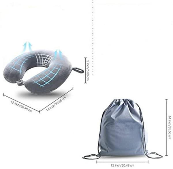 Travel Pillow - Memory Foam Neck Pillow Support Pillow 30*30cm