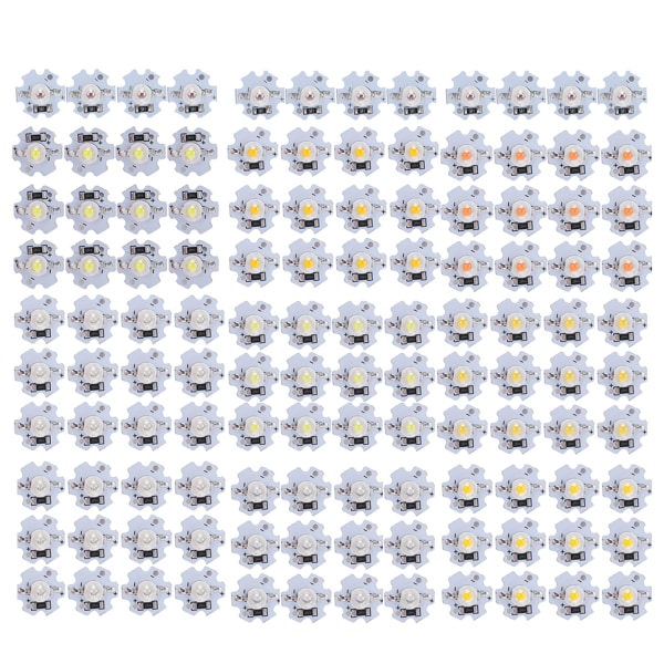 25st 5V LED-chips 200LM 3W High Power LED-lamppärlor för gör-det-själv-belysningsarmaturer