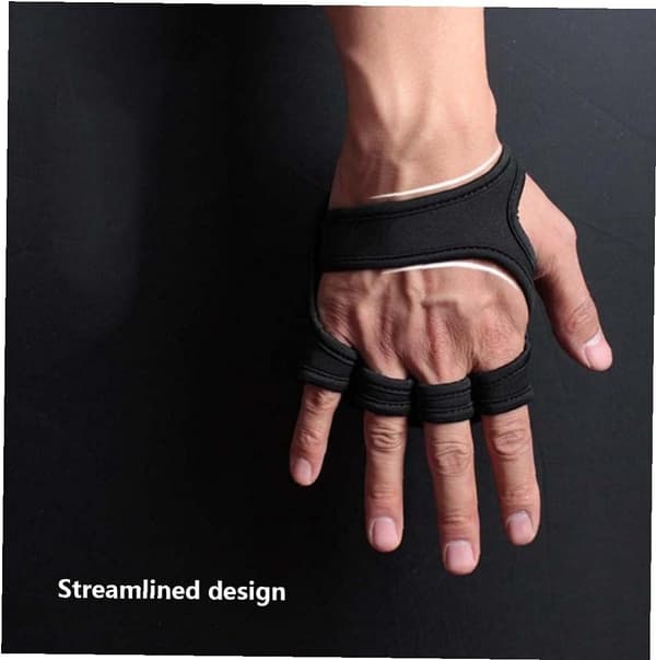 1 Pair Open Training Grips for Calisthenics Bodybuilding