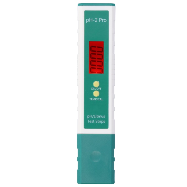 PH Meter Digital PH Tester Penna med testremsfunktion Termometer för dricksvatten i poolen