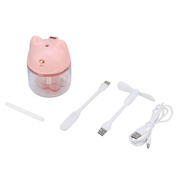 USB laddning 7-färgs aromspridare Luftrenare Cat Claw Luftfuktare Hushålls-LED Ambient Night Light