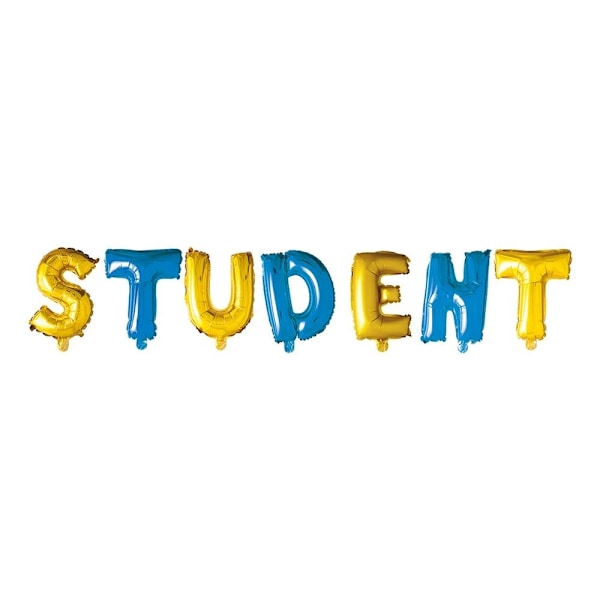Studentpaket L - Ballonger & Girlanger för Studenten