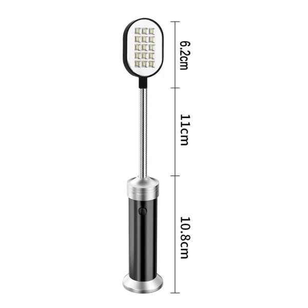 15 LED grilllampor 360° justerbar grilllampa Bärbar campinglampa