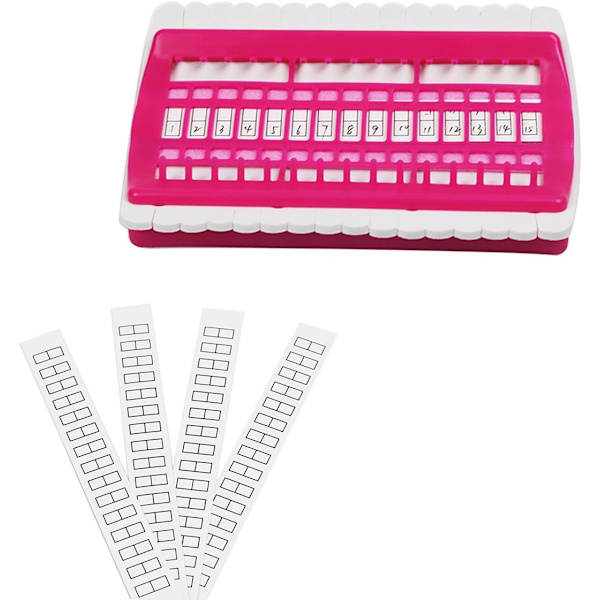 30 Compartment Reusable Plastic Thread Organizer Multifunctional Craft Accessory