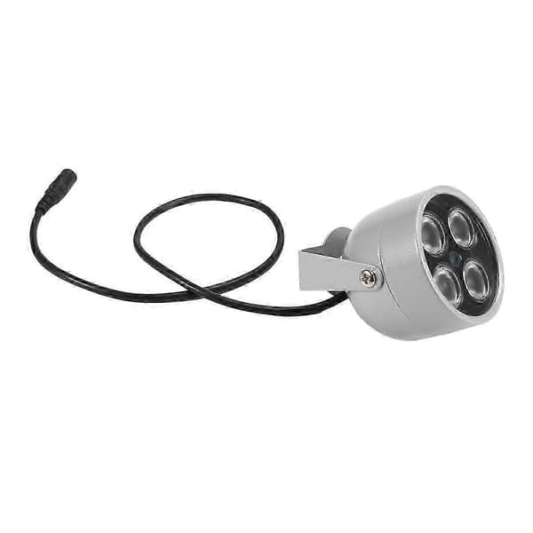 Array LED Infrarød Vanntett Mørkesyn IR-belysning Fylllys DC 12V Kompatibel med Sikkerhetskamera