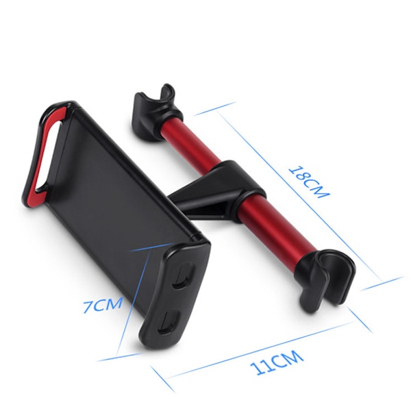 Effektiv Mobilholder for Baksete Röd