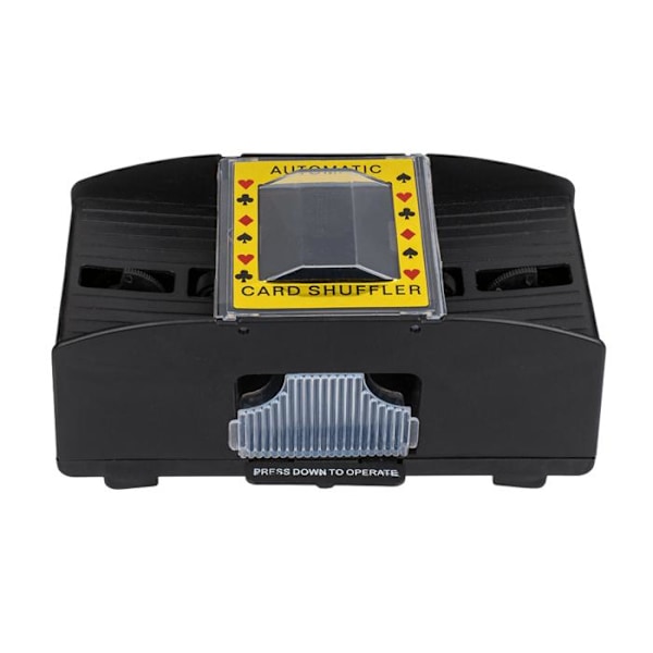 Card Shuffler - Shuffler for Deck of Cards Black Svart