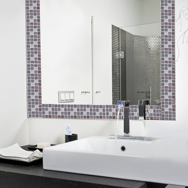 18 st mosaikkakelöverföringsdekaler badrum Kök DIY Home (10cm*10cm)(MTS010)