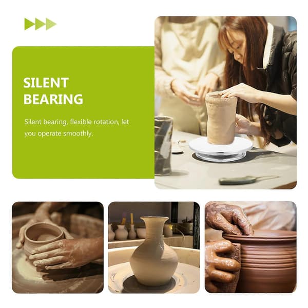 Turntable tool in aluminum alloy ceramic clay sculpting platform pottery wheel rotating tool