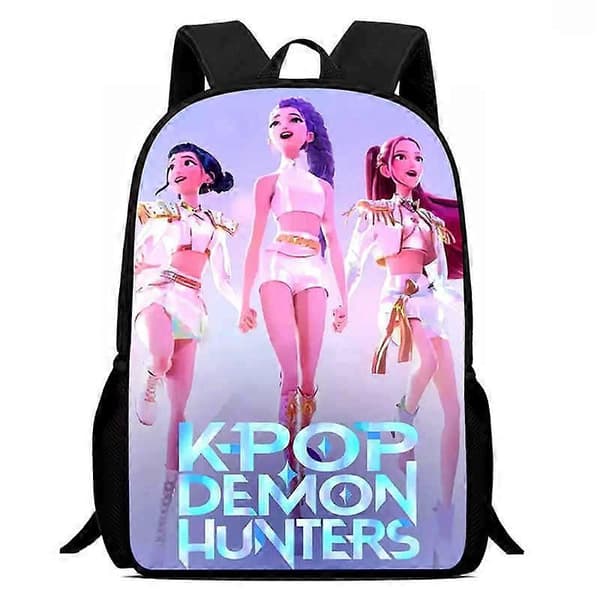 Kpop Devil Hunter-tema studentryggsäck - Studentväska, resväska för laptop, Y2K-stil A