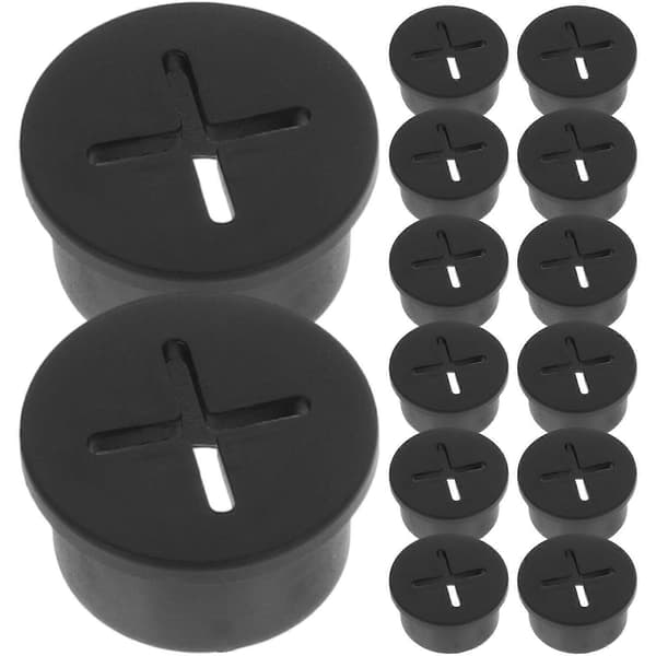 Cable Grommets for Effective Hole Protection and Improved Desk Functionality White White 2.40X2.40X1.20CM