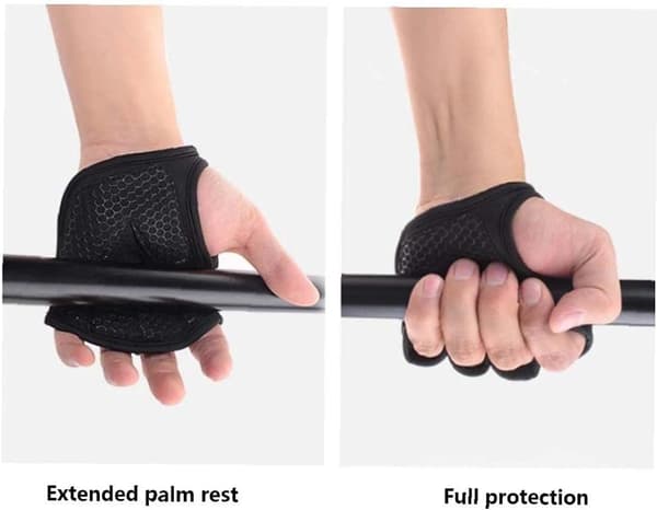 1 Pair Open Training Grips for Calisthenics Bodybuilding