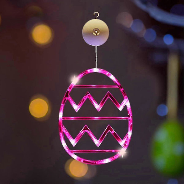 Easter Window Lights, Luminous Easter Decorations, Hanging String Lights for Home Bedroom Living Room Wall Decor