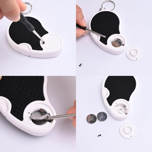 1 pc Magnifying Glass with Lamp, Illuminated Magnifying Glass, 5X Handheld Pocket Magnifier Small Illuminated Foldable Handheld Magnifier