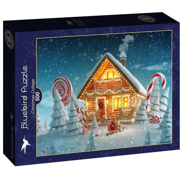 Julstuga Pussel (500 Bitar) 500 Pieces