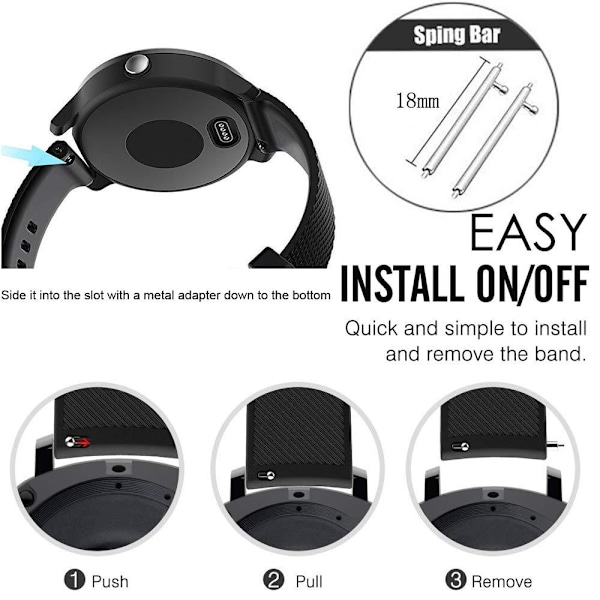 Garmin VivoActive 4S armband silikon