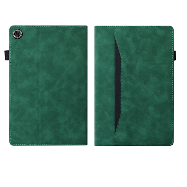 Compatible with Samsung Galaxy Tab A9+ Split Shockproof Leather Protective Case Grön