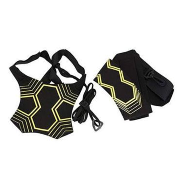 High-Quality New Elastic Football Training Band Yellow/Black For Teens 150