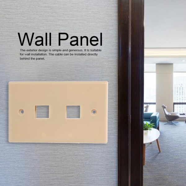 5 st/ set ABS-panel US-standardväggplatta för hotellkontorsbyggnad