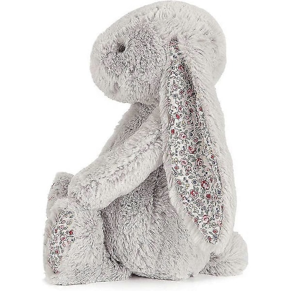 Pehmolelu Blossom Bunny Pupujänis Yhteensopiva lasten kanssa Epäviralliset alkuperäistarvikkeet Grey