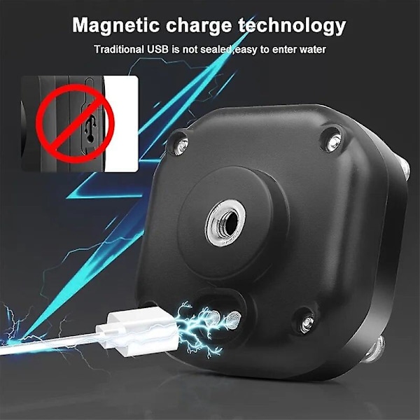(Arbetardags-special!) TPMS Motorcykel Däcktryckssensorer Motor TMPS Däcktrycksövervakningssystem Vattentät 2 Hjul Däck Extern Sensor