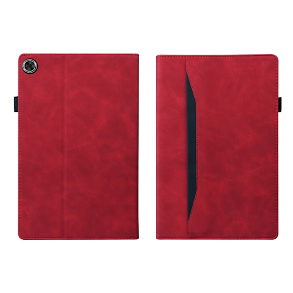 Compatible with Samsung Galaxy Tab A9+ Split Shockproof Leather Protective Case Röd