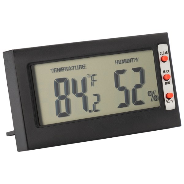 Digital Hygrometer inomhustermometer Fuktighetsmätare 2-i-1-monitor
