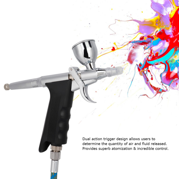 Högkvalitativt Airbrush Kit Dual Action Nål Spray Munstycke Paint Art Tool