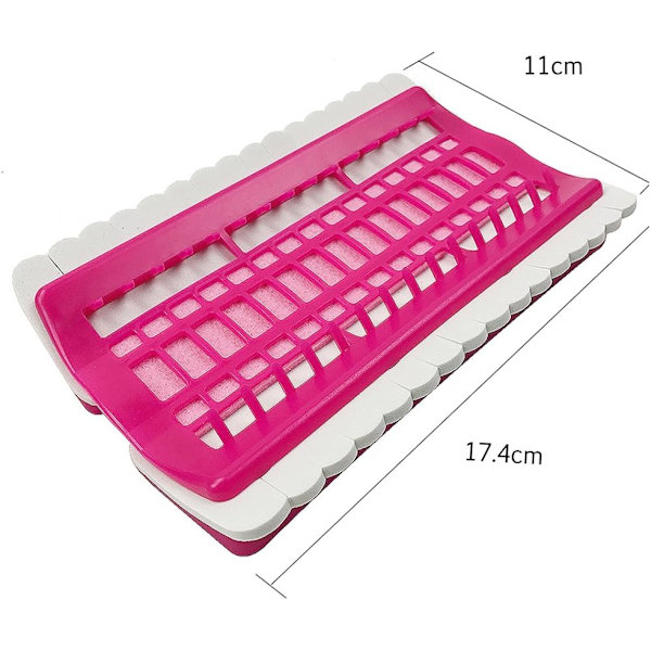 30 Compartment Reusable Plastic Thread Organizer Multifunctional Craft Accessory