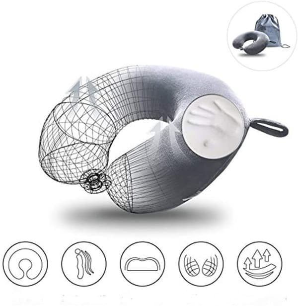 Travel Pillow - Memory Foam Neck Pillow Support Pillow 30*30cm
