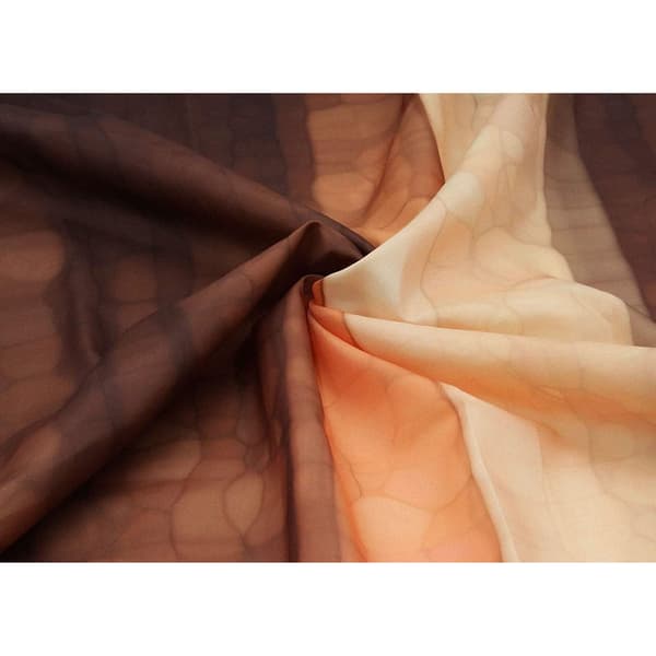 Brunrandigt duschdraperi, 100 cm * 180 cm