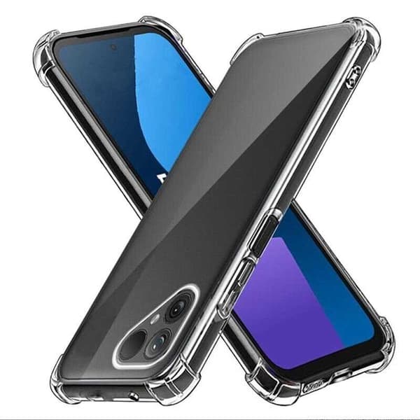 Kompatibelt med Fairphone 5 stødabsorberende silikonecover