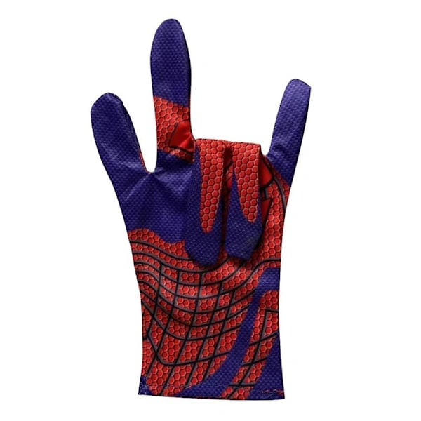 Spider-Man Handskar Utkastningslansering Barn Spider-Man Web Handskar Skytte Med Armband Cosplay Leksak Rekvisita Armbandslansering Pojkar Presenter