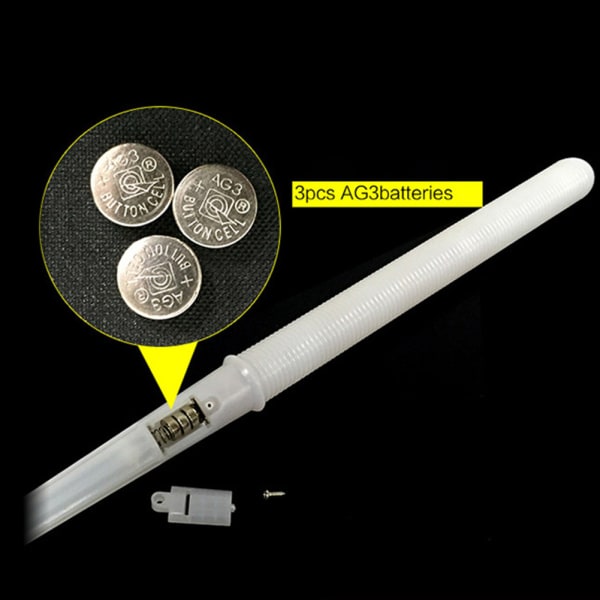 LED Glödande Sticks Sticks Lämpliga för sockervaddsmaskin Light Up Sticks