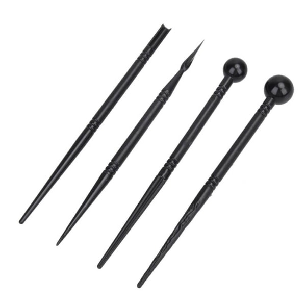 4 st/ set DIY Cake Carving Tool Modellering Dekorationsnål för