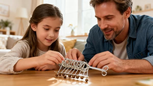 Metal Puzzle - Brain Training Toys That Challenge Logical Thinking.