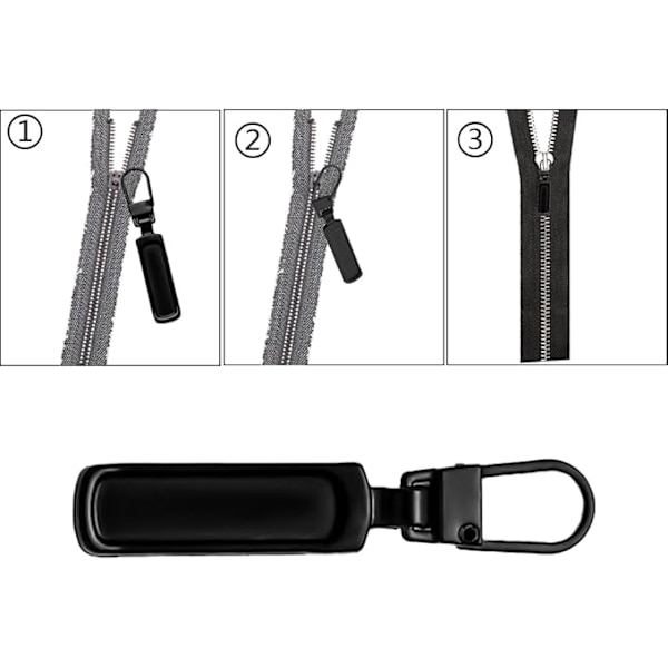 4 pcs Zipper Puller Repair, Zipper Puller