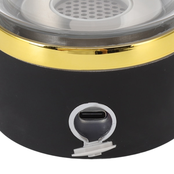 380ml vätegenerator vattenflaska USB-laddning intelligent bärbar väterik vattenkopp generator svart