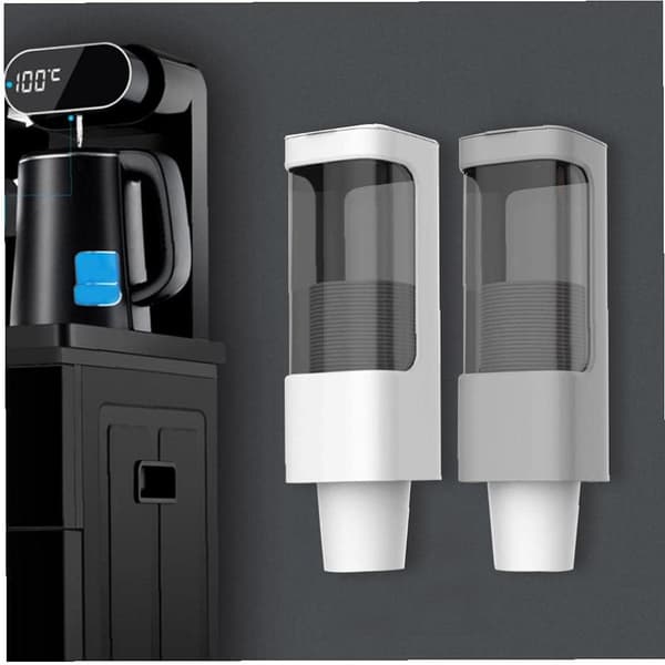 Mugghållare, Vattendispenserhållare för hem, kontor, sjukhus (Grå)
