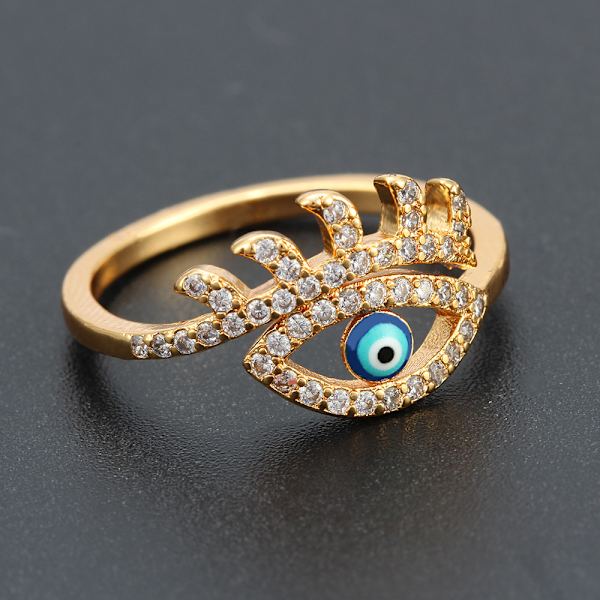 Lucky Eye Käsisormus Avoin Sormus Naisten Säädettävä Sormus