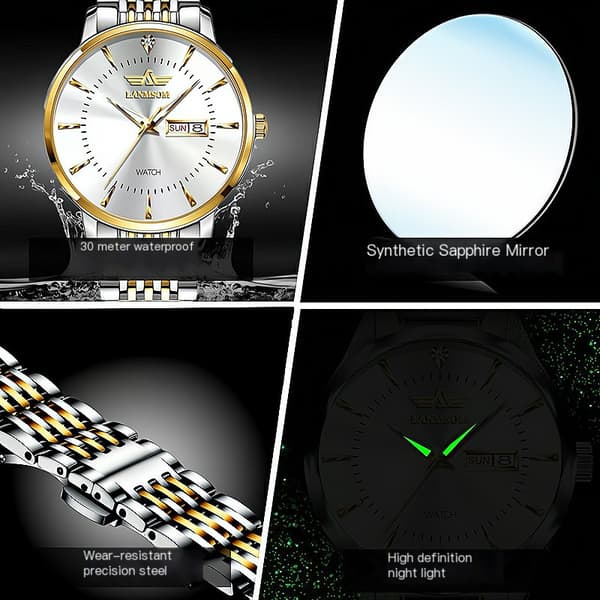 Kvartsikello / Rannekello Watch valkoinen