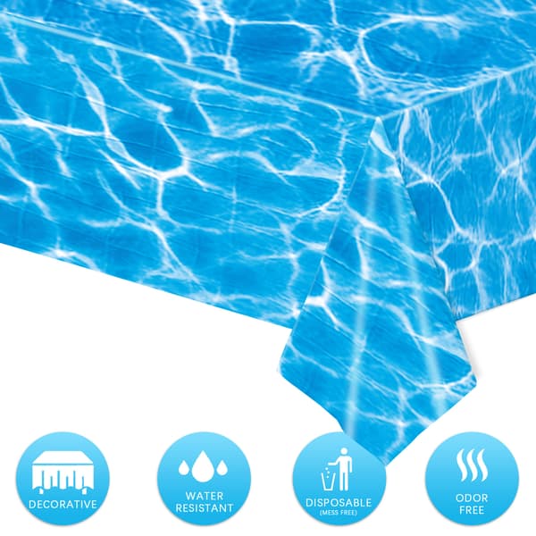 Vanlig plastduk 54" x 108", 54 x 108, 3 stycken