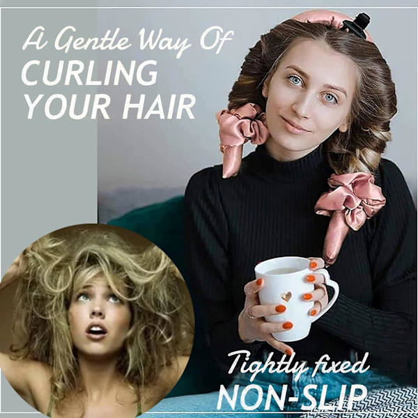 Tik Tok Heatless Hair Curlers til langt hår, Ingen varme curlers du kan sove i om natten, Bløde skumhårruller til naturligt hår (Leopardtryk)